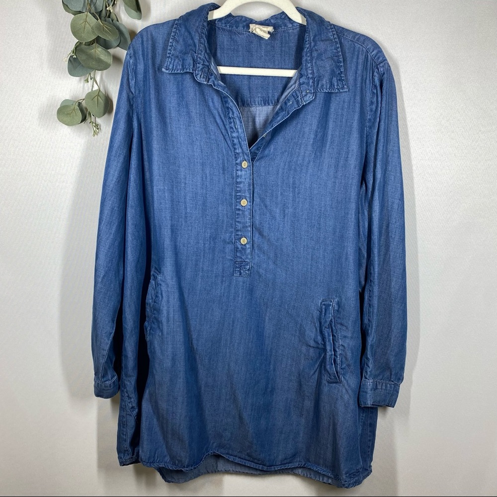 Andrea Jovine | Blue Long Sleeve Top Size 2X